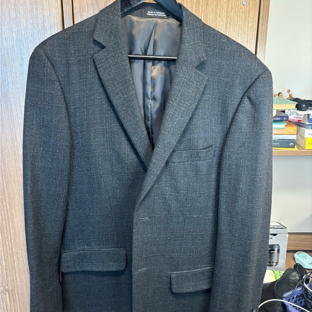 ALFRED SUNG Charcoal Blazer
